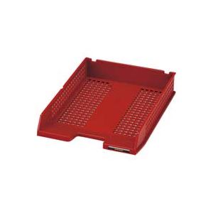 （まとめ）セキセイ シストレー A4 STX-60-20 赤【×3セット】