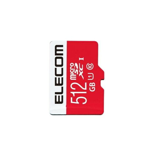 エレコム microSDXCカード/UHS-I/U1/Class10/NintendoSwitch検証済/512GB GM-MFMS512G エレコム microSDXCカード/UHS-I/U1/Class10/NintendoSwitch検証済/512GB GM-MFMS512G