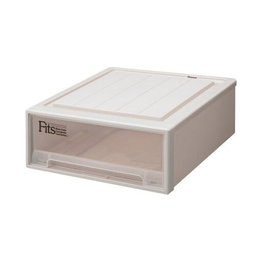 天馬 Fits フィッツケースクローゼット ワイドS-53 W440×D530×H180mm カプチーノ 1セット(5個) 天馬 Fits フィッツケースクローゼット ワイドS-53 W440×D530×H180mm カプチーノ 1セット(5個)