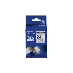 (業務用3セット) brother ブラザー工業 文字テープ/ラベルプリンター用テープ 【幅:24mm】 TZe-151 透明に黒文字