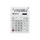 (まとめ)ジョインテックス 大型電卓 ホワイト K070J【×3セット】(2)