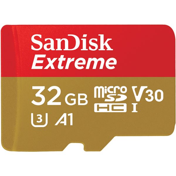サンディスク エクストリーム microSDHC UHS-I カード 32GB SDSQXAT-032G-JN3MD