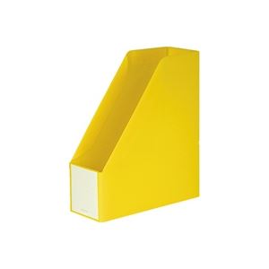 （まとめ）セキセイ アドワンボックスF AD-2650-50 イエロー【×10セット】(3)