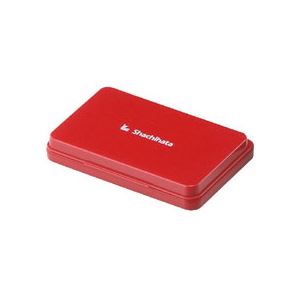 シヤチハタ スタンプ台 特大形 赤 HGN-4-R 1個 シヤチハタ スタンプ台 特大形 赤 HGN-4-R 1個