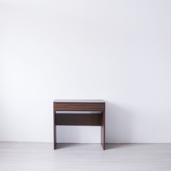 パソコンデスク 学習机 約幅80×奥行42.5×高さ74cm ブラウン リビングデスク 在宅ワーク 子供部屋 ダイニング【代引不可】