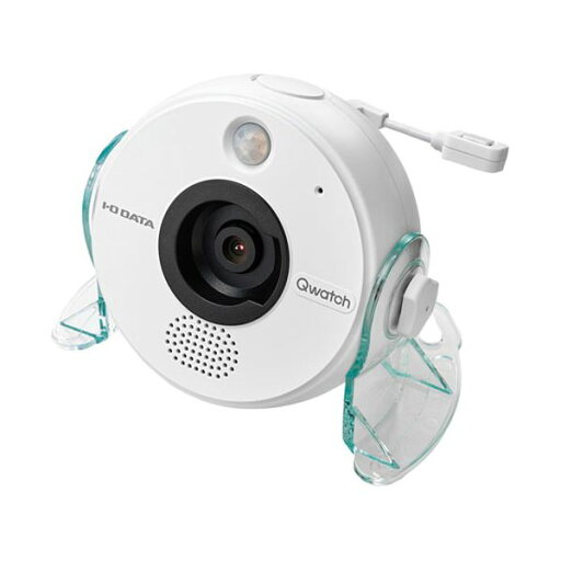 IOデータ AI&5つのセンサー搭載 ネットワークカメラ Qwatch(クウォッチ) TS-NS410W IOデータ AI&5つのセンサー搭載 ネットワークカメラ Qwatch(クウォッチ) TS-NS410W