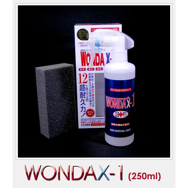 WONDAX（ワンダックス） ガラス質ボディ保護剤 WONDAX-1（ワンダックス・ワン） 250ml