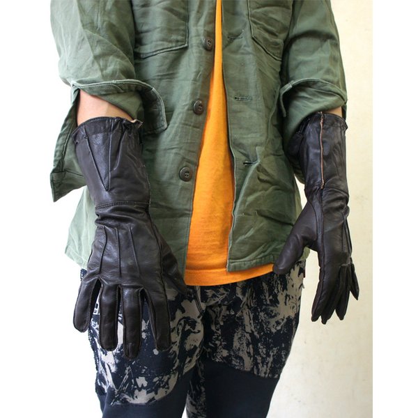 イギリス軍 RAFタイプ M41第2次世界大戦フライトグローブ GG038NN M 【 レプリカ 】