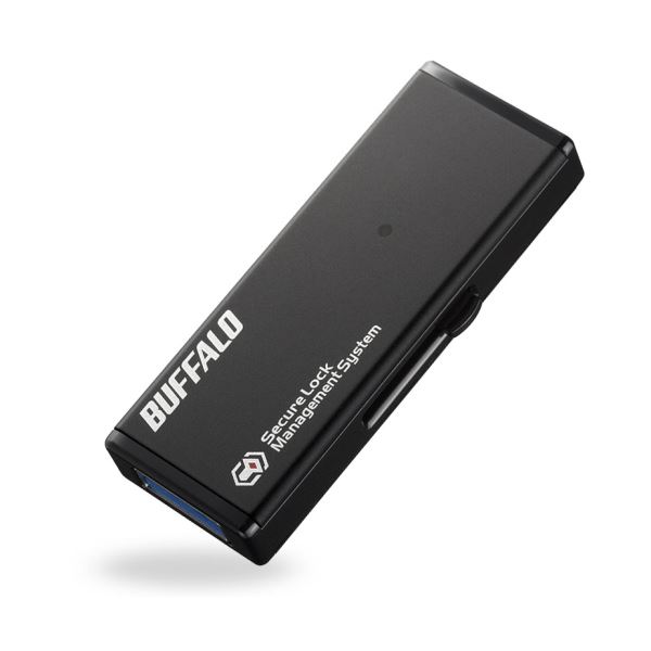 (まとめ)バッファロー ハードウェア暗号化機能USB3.0 セキュリティーUSBメモリー 4GB RUF3-HS4G 1個【×3セット】