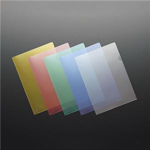 (まとめ) コクヨ クリヤーホルダー(クリアホルダー)(10枚パック) A4 緑 フ-B750GX10 1パック 【×5セット】