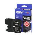 (まとめ) ブラザー BROTHER インクカートリッジ 黒 大容量 LC16BK 1個 【×3セット】(2)