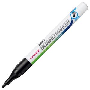 (まとめ) モナミ ボードマーカー 細字丸芯 黒 11415 1本 【×80セット】