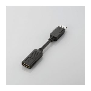 エレコム DisplayPort-HDMI変換アダプタ AD-DPHBK