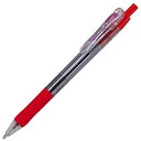 (まとめ) ゼブラ 油性ボールペン タプリクリップ 1.6mm 赤 BNU5-R 1本 【×60セット】