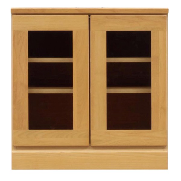 テレビ台 テレビボード 4段 Aタイプ 幅60cm ナチュラル 木製 扉収納付き 日本製 国産 ローボード テレ..