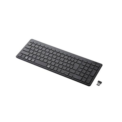 エレコム ワイヤレスコンパクトキーボード/パンタグラフ式/薄型/ブラック TK-FDP099TBK エレコム ワイヤレスコンパクトキーボード/パンタグラフ式/薄型/ブラック TK-FDP099TBK