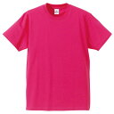 〔5枚セット〕 Tシャツ XSサイズ トロピカルピンク 綿100% 耐久性 半袖 tシャツ ティーシャツ ティシャツ トップス 衣類(4)