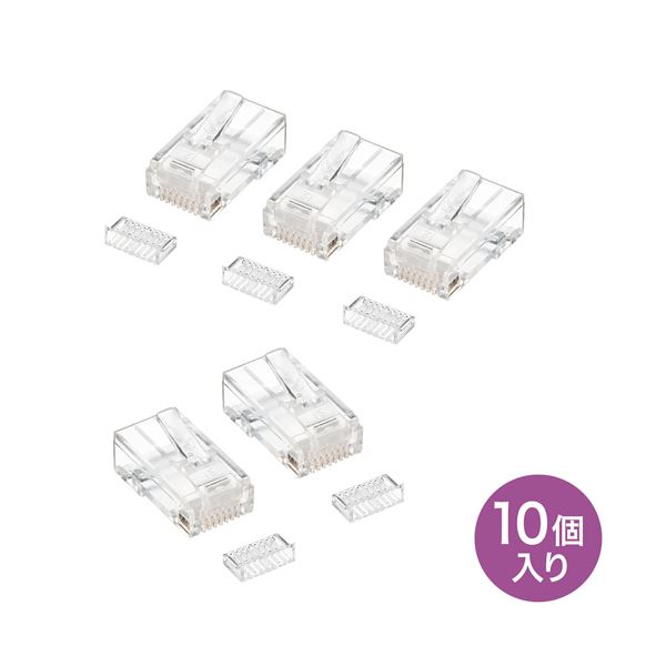 (܂Ƃ)TTvC RJ-45RlN^(Pp) ADT-RJ45-10SNy~5Zbgz