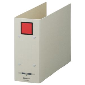 (まとめ) キングジム 保存ファイル ドッチ A4ヨコ 800枚収容 背幅94mm ピクト赤 4088 1冊 【×10セット】