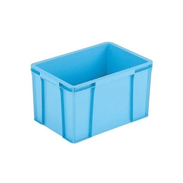 RHコンテナ/軽量タイプコンテナー 【本体・蓋セット RH-24B・フタ】 ブルー 容量 23L【代引不可】