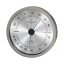 EMPEX 温度・湿度計 スーパーEX高品質 温度・湿度計 壁掛用 EX-2727 メタリックグレー