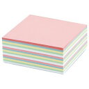 (まとめ) プロモスティックジャパン どこからでもふせん 75×75mm 混色5色 TAF-09-007 1冊 【×5セット】