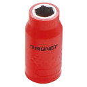 SIGNET(シグネット) E41610 3/8DR 絶縁ソケット 6角 10MM(4)