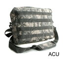 アメリカ軍 2WAYショルダーバッグ/鞄【モール/A4対応】 ナイロンキャンバス地 防水加工 BS076YN ACU【レプリカ】(4)