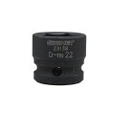 SIGNET シグネット 23138 1/2DR インパクト用 ショートソケット 22MM 工具 ツール DIY 作業工具 道具 ソケット(4)