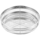 浅ざる&トレーセット 【直径25cm】 日本製 ステンレス製 『鮮食派宣言』 〔イベント アウトドア〕(3)
