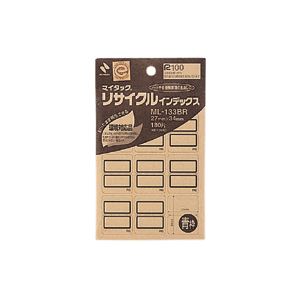 (まとめ) ニチバン マイタック(R) リサイクルインデックス OA対応 インクジェットプリンタ対応 ML-133BR 青枠 1P入 【×10セット】 (まとめ) ニチバン マイタック(R) リサイクルインデックス OA対応 インクジェットプリンタ対応 ML-133BR 青枠 1P入 【×10セット】