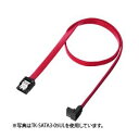 (まとめ)サンワサプライ 上L型シリアルATA3ケーブル TK-SATA3-03UL【×3セット】(2)