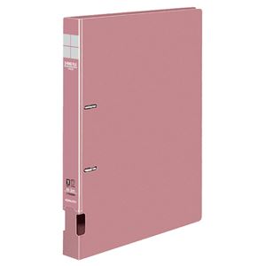 (まとめ) コクヨ DリングファイルS型 再生PP表紙 A4タテ 2穴 200枚収容 背幅34mm ピンク フ-FD420P 1冊 【×10セット】