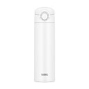 【サーモス/THERMOS】 真空断熱 ケータイマグ/水筒 【500ml ホワイト】 洗える 食洗器対応 ロック機能付き 〔通勤 通学〕(3)