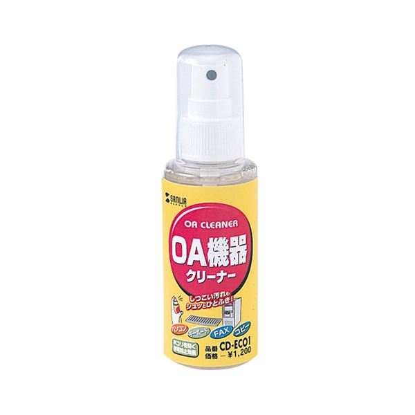 （まとめ）サンワサプライ OAクリーナー100ml CD-ECO1 1個【×5セット】