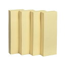 TANOSEE ふせん 75×25mmイエロー 1セット(100冊:20冊×5パック) 【×10セット】