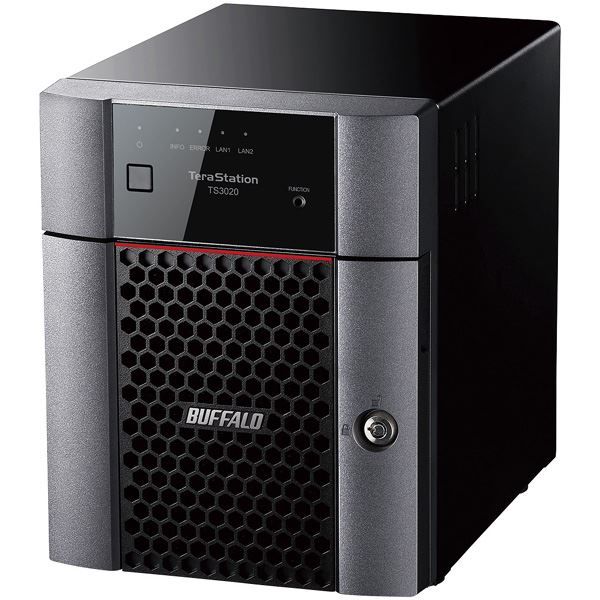 バッファロー TeraStation TS3420DNシリーズ 4ベイデスクトップNAS 4TB TS3420DN0404