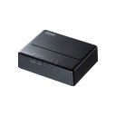 サンワサプライ ギガビット対応 スイッチングハブ(3ポート・マグネット付き) LAN-GIGAP301BK(2)