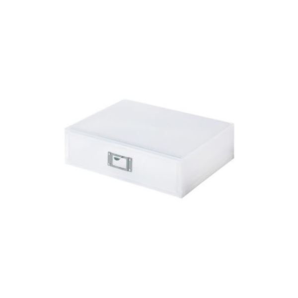 （まとめ）ライクイット ファイルユニットA4 MX-50R ホワイト【×3セット】