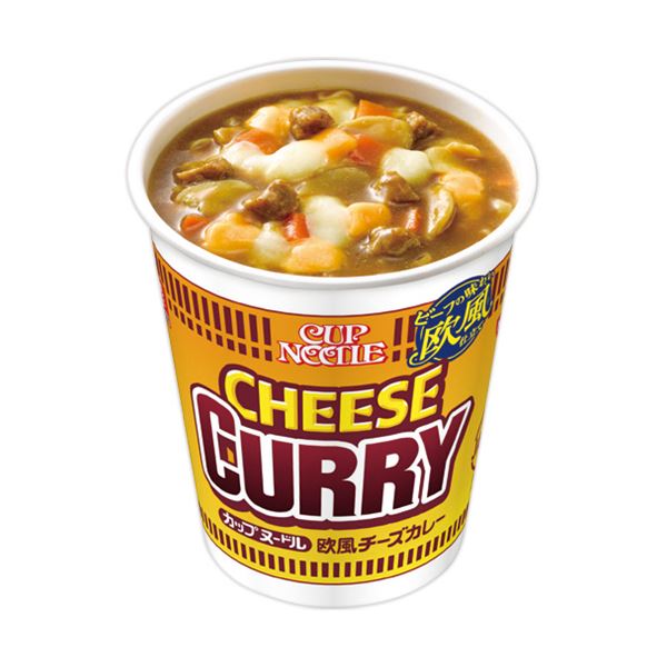日清食品 カップ ヌードル欧風チーズカレー 85g 1ケース(20食)【代引不可】