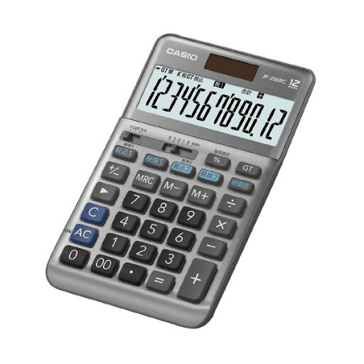 (まとめ)カシオ計算機 軽減税率電卓 ジャストタイプJF-200RC-N(×2セット) (まとめ)カシオ計算機 軽減税率電卓 ジャストタイプJF-200RC-N(×2セット)