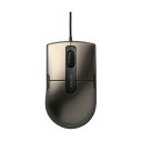 (まとめ) バッファロー 有線BlueLEDマウス静音 3ボタン Mサイズ ブラウン BSMBU26SMBW 1個 【×10セット】(2)