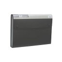 (まとめ) キングジム ドキュメントファイル(エコノミータイプ) PP表紙 A4 13ポケット 黒 2274 1冊 【×30セット】