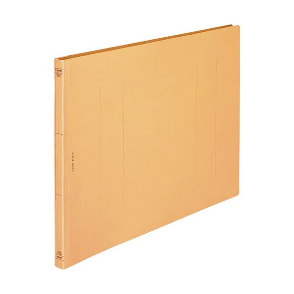 ライオン事務器 フラットファイル(環境)樹脂押え具 A3ヨコ 150枚収容 背幅18mm 黄 A-597KA3E 1セット(1..