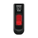 (まとめ) アドテック USB3.0スライド式フラッシュメモリ 8GB ブラック&レッド AD-USTB8G-U3R 1個 【×10セット】(2)
