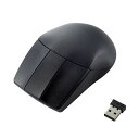 (まとめ)エレコム 3DCAD用無線3ボタンマウス ブラック M-CAD01DBBK 1個【×5セット】