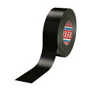 テサテープ 補修用布テープ 黒 50mm×25m 4651-50-25-B 1巻(4)