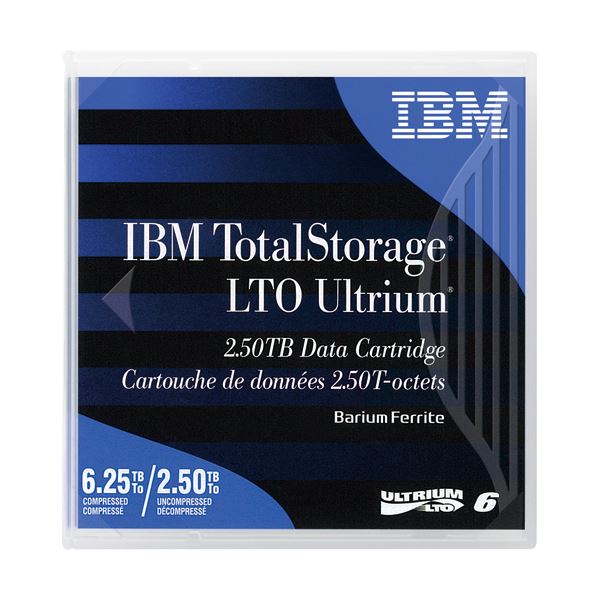 (まとめ）IBM LTO Ultrium6 データカートリッジ 2.5TB/6.25TB 00V7590 1巻【×3セット】