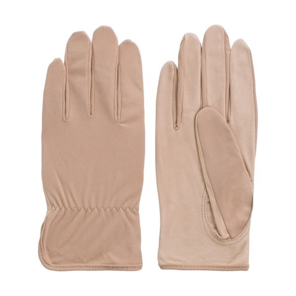 (まとめ) 富士グローブ 豚皮精密作業用手袋 ピッギーライナー ベージュ LL 0635 1双 【×5セット】