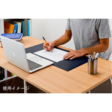 【ポイント10倍】高級PVCレザー デスクマット 【12:シーガルブラック】 620×300mm カット可 日本製 〔DIY素材 背景 クラフト用品〕